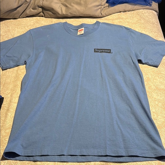 Supreme Classic Blue Short Sleeve Tee - Picture 1 of 4
